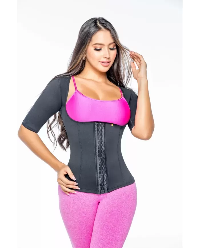 Faja Chaleco Neopreno 411 | Mangas y Broches | Fajas Espinela