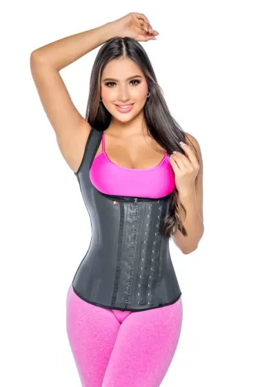 Faja Chaleco Látex Expuesto 607E | Moldeo Torso | Fajas Espinela
