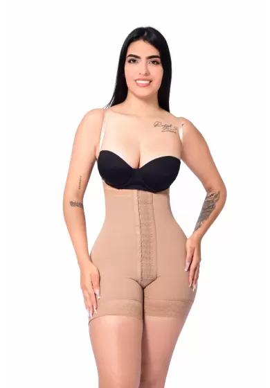 Strapless Shapewear Shorts Ref. 7404 Invisible Butt | Hourglass Design – Fajas Espinela