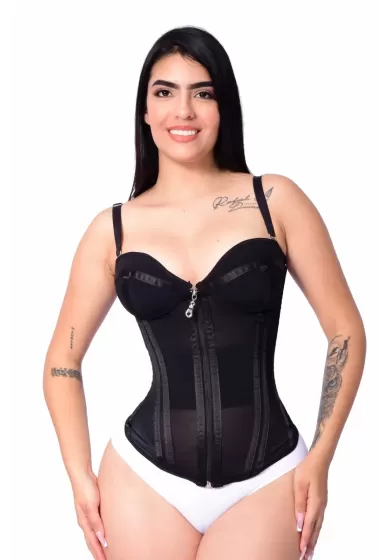 Corset Ref. 819 Reloj de Arena | Copa Bra y Tiras Removibles – Fajas Espinela