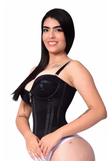 Corset Ref. 819 Reloj de Arena | Copa Bra y Tiras Removibles – Fajas Espinela