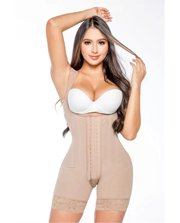 Faja 740 Sisa Short con Broches y 7 Varillas – Fajas Espinela