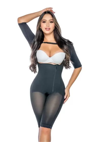 702 - Faja manga sisa pierna larga