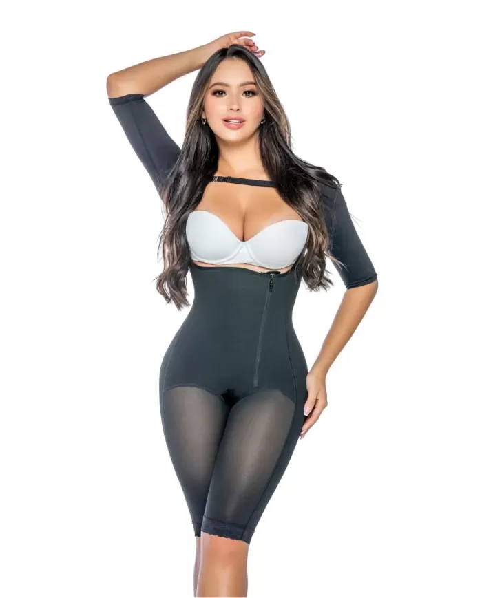 702 - Faja manga sisa pierna larga